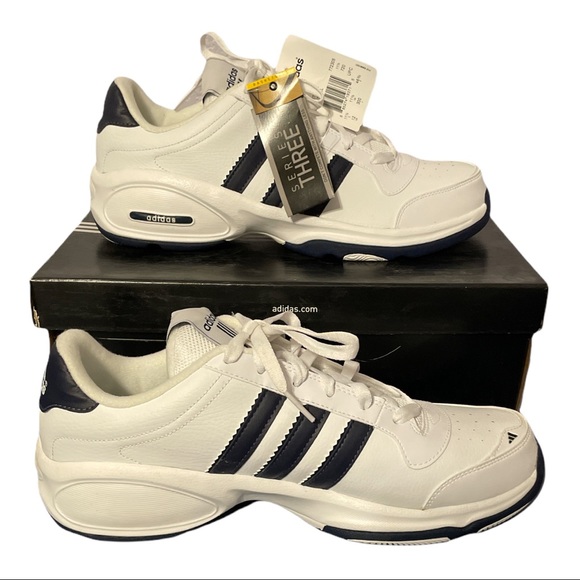 Adidas Men\'s College Park Basketball Series Three Blue White 2006 Size Men\'s 12